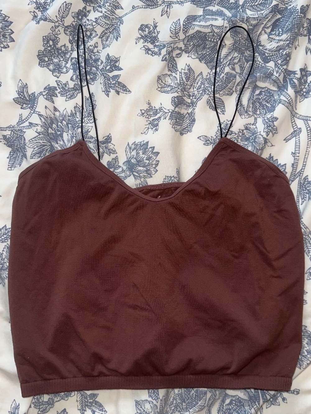 Free People Cropped Cami Brown